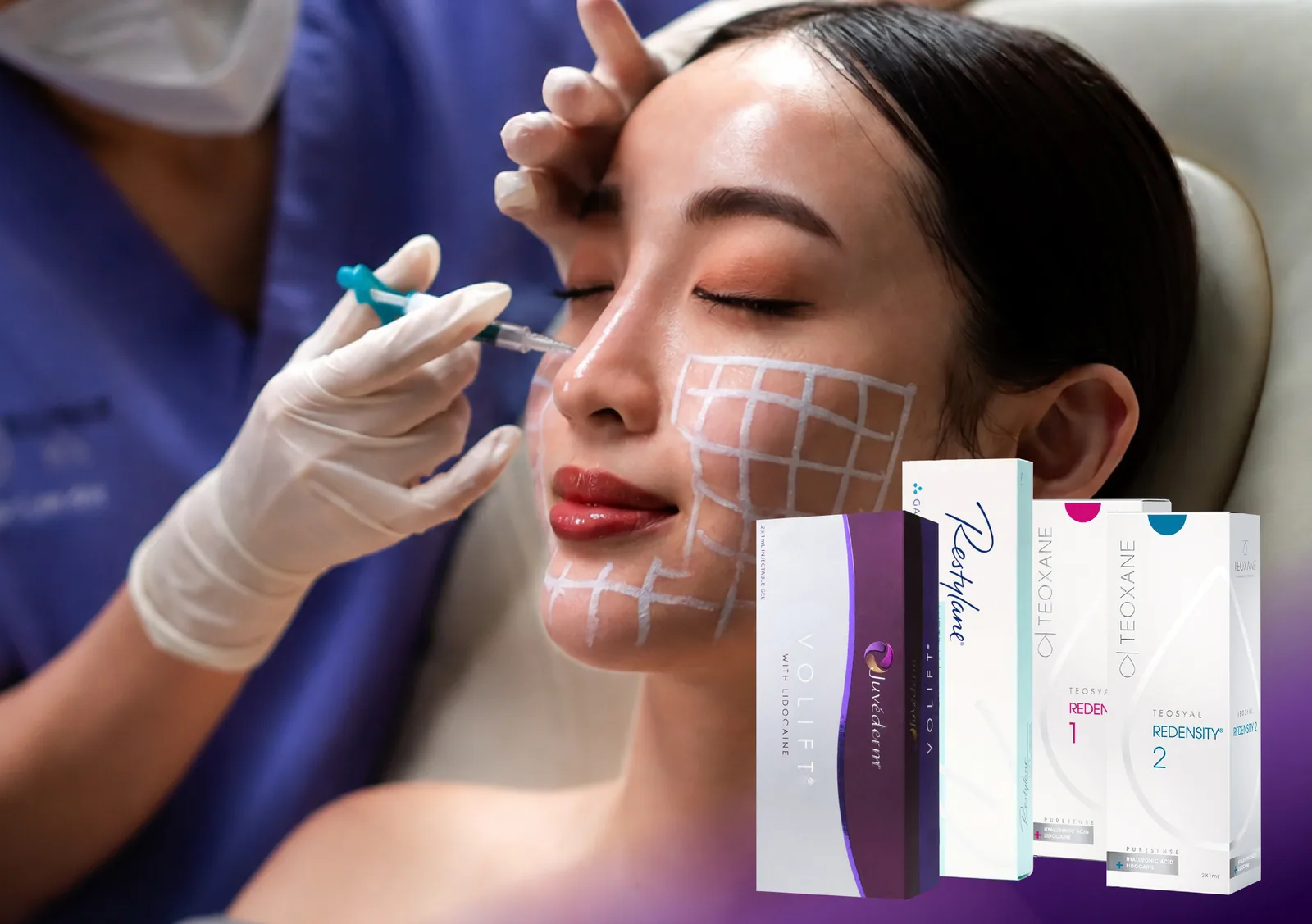 Dermal Filler treatment at Clinic RX