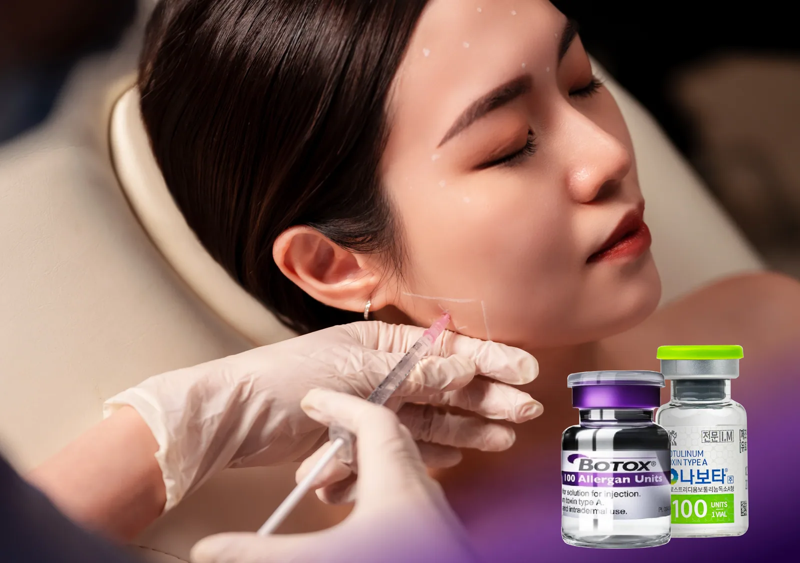Botulinum Toxin treatment at Clinic RX