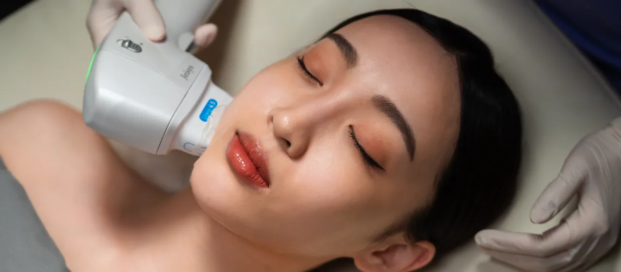 HIFU Ultracel Q+ jawline treatment