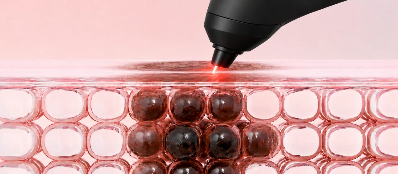 Milia and mole removal treatment concept