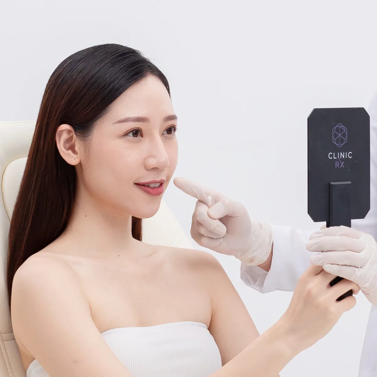 Face Thread Lift treatment step 1