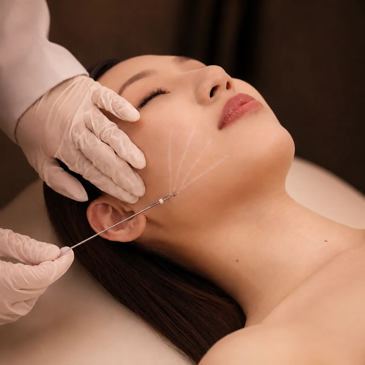 Face Thread Lift treatment at Clinic RX