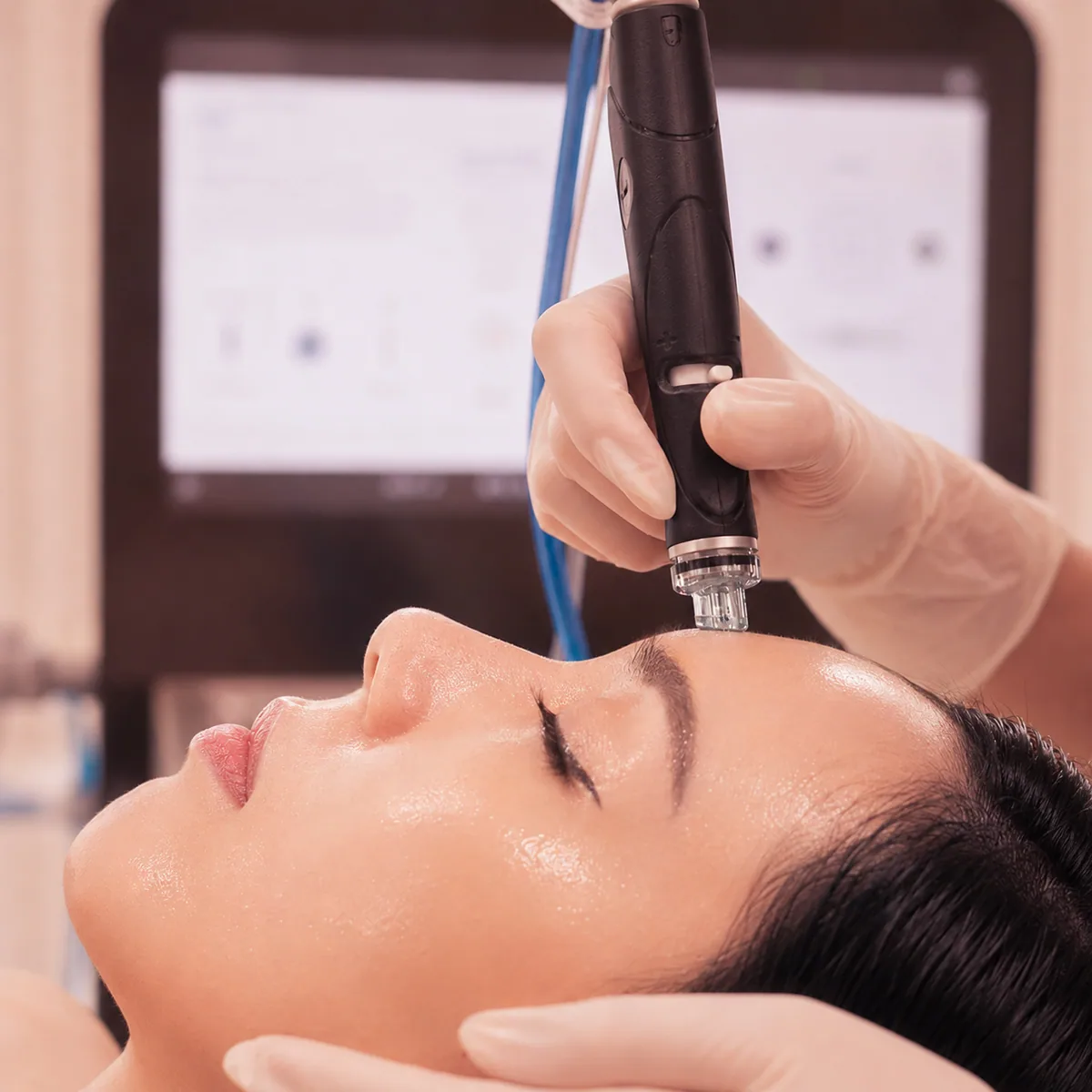 Hydrafacial treatment at Clinic RX