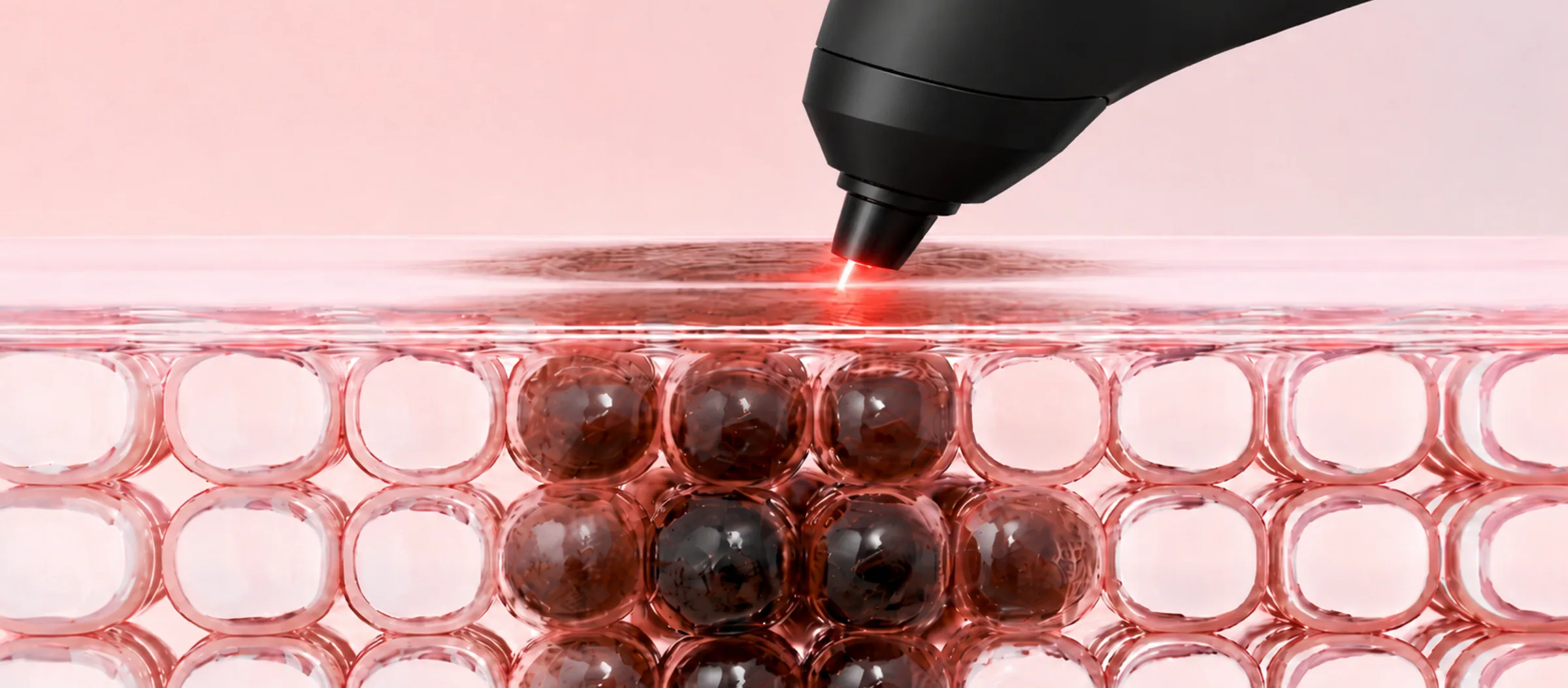 Milia and mole removal treatment concept