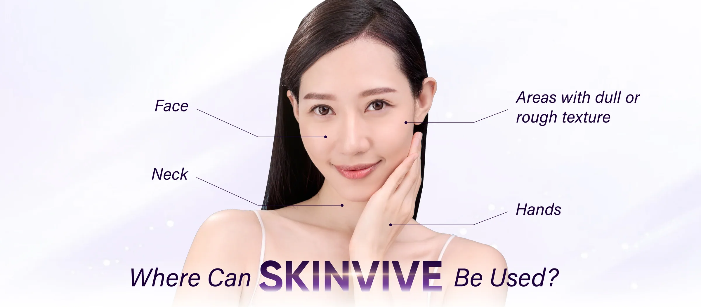 Skinvive treatment areas