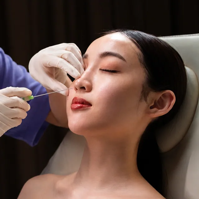 Nose Thread Lift treatment step 4